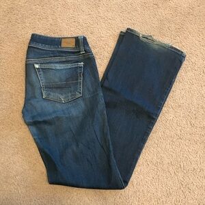 Dark Wash Slim Boot American Eagle Jeans